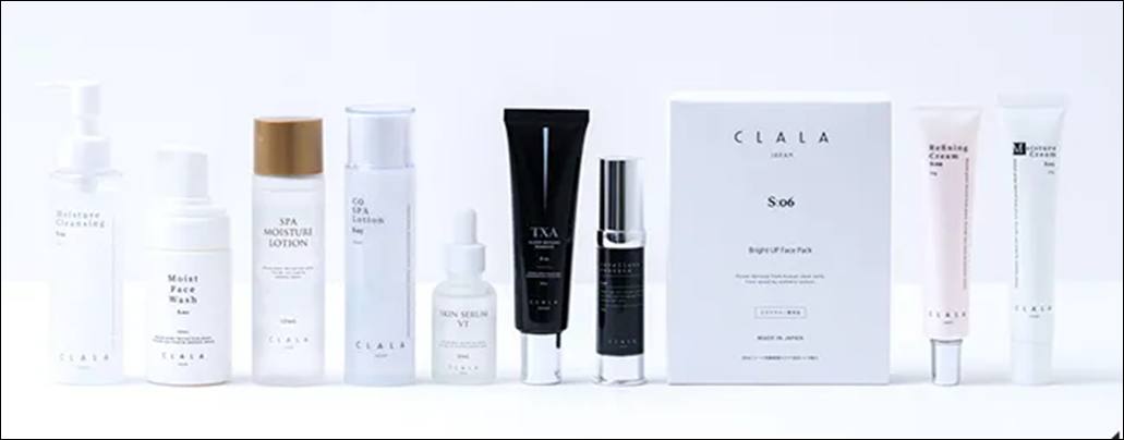 CLALA JAPAN 取り扱い商品